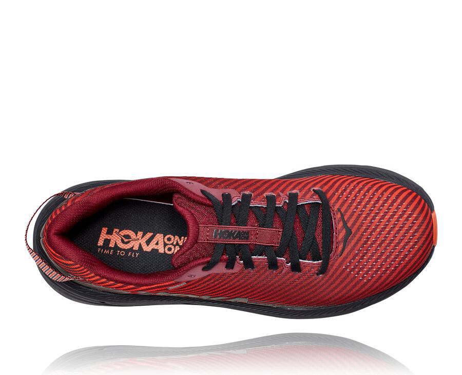 Hoka One One Mens Running Shoes - Rincon 2 - Red - TIAP71453